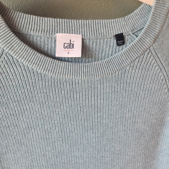 Cabi Swing Sweater in Blue, Size Small - Picture 2 of 4